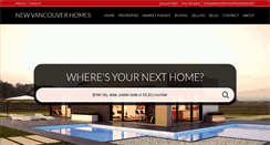 Desktop Screenshot of newvancouverhomes.com